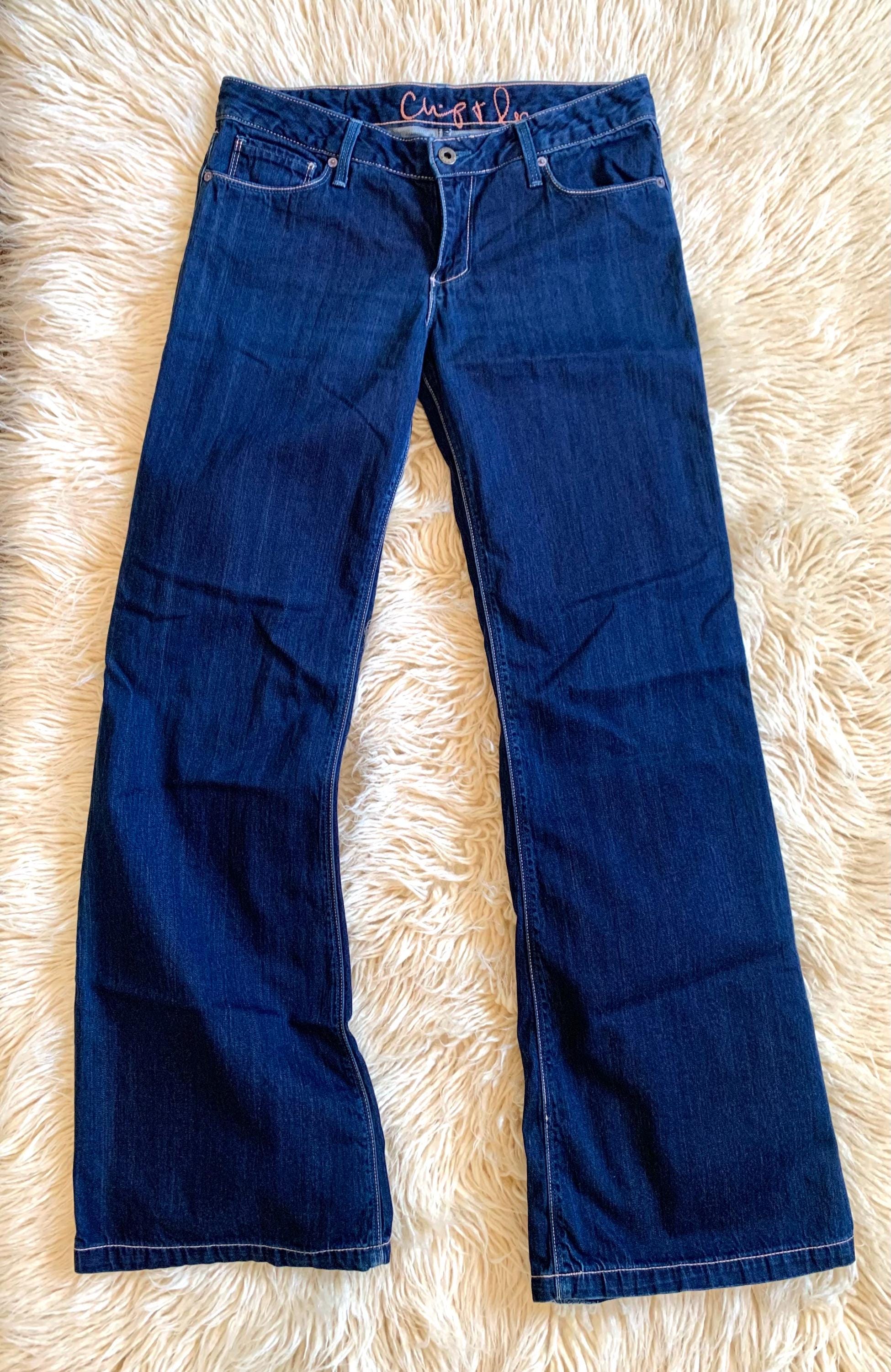 Y2k Low Rise Flare Jeans - Etsy
