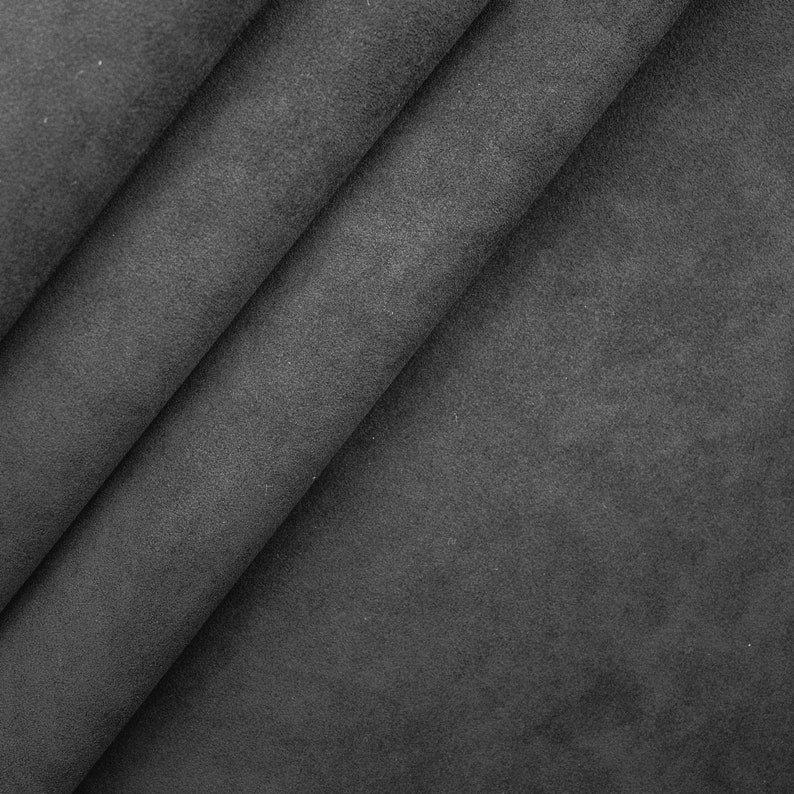 Genuine Alcantara Charcoal Upholstery  Headliner Fabric Colour Code 9002