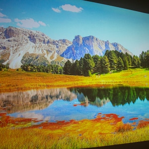 120 Inch Projector Screen Material White Matte Spandex Fabric 16:9 Aspect Ratio Budget Friendly For Home Cinema Theatre, Presentations