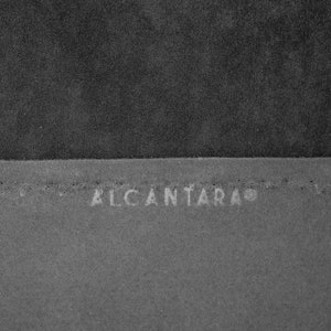 Genuine Alcantara Charcoal Upholstery  Headliner Fabric Colour Code 9002