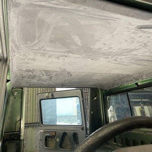 Grey Headlining Material Stretch Suede Fabric for Car Auto Headliner & Trim - Upgrade your headliner, door cards, dash boad and pillars