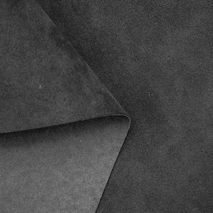 Genuine Alcantara Charcoal Upholstery  Headliner Fabric Colour Code 9002