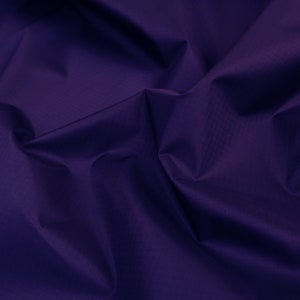 Tissu imperméable en polyester indéchirable et résistant à la déchirure, 150 cm de large Vendu au mètre Tissé teint Royal Blue