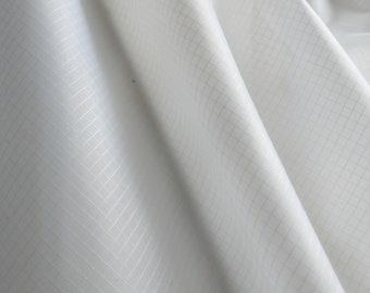 Sublimation Fabric - RipStop - 100% Polyester based Prepared for Print Fabric - 150cm Width - Colour White
