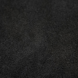 May include: Close-up of a black textured surface.