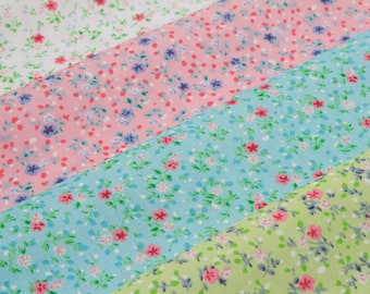 Little Pink Flower - Poly Cotton Fabric (Per Metre)