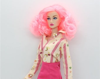 Shopping in Paris Pink Clothes Set to Fit Poppy Parker & Barbie, Midge and Silkstone Dolls ONLY NO DOLL