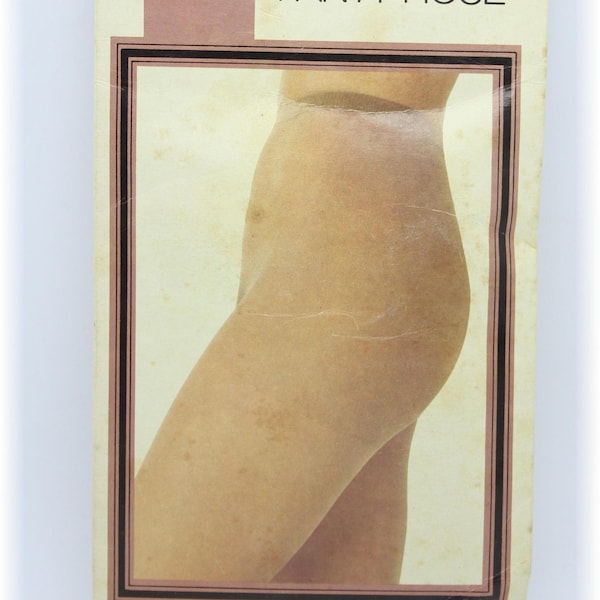 Vintage Women's Retro Styleader Anti Static Sheer Nylon Misty Pantyhose Size Average Unopened