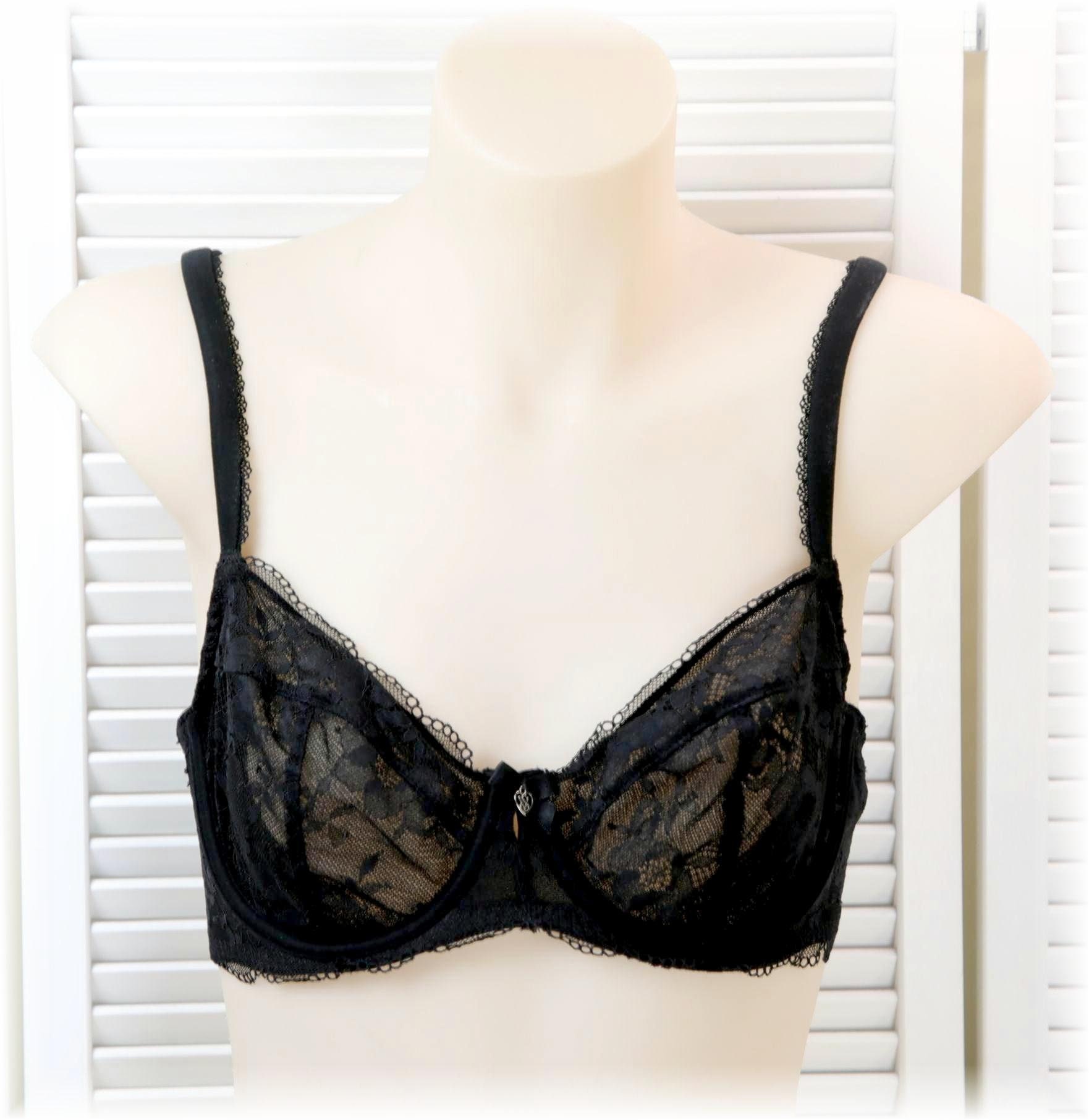 Buy Victoria's Secret Angel Pink And Black Unlined Balcony Lace Unlined  Balcony Bra from Next Luxembourg