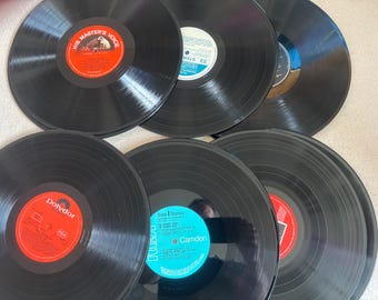 12" vinyl records Bundle Job Lot For Crafts Or Art FREE UK Delivery