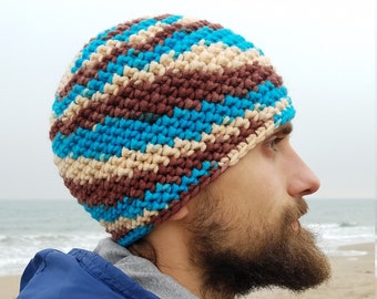 Men Beanie Knit Wool Hat | Merino wool Beanie Hat | Winter Mens Hat | Winter Womens Hat | Merino Hat | Unisex Hat | Christmas Gift For Him