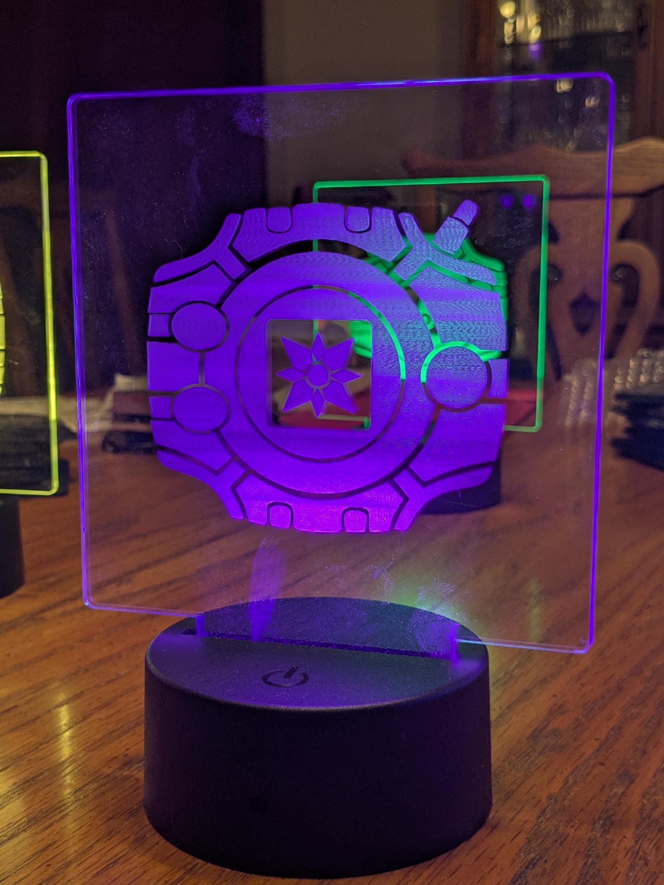 Digimon Led Digimon Digivice LED Desk Lamp - Etsy