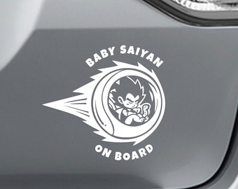Saiyan On Board Etsy Saiyan On Board Etsy
