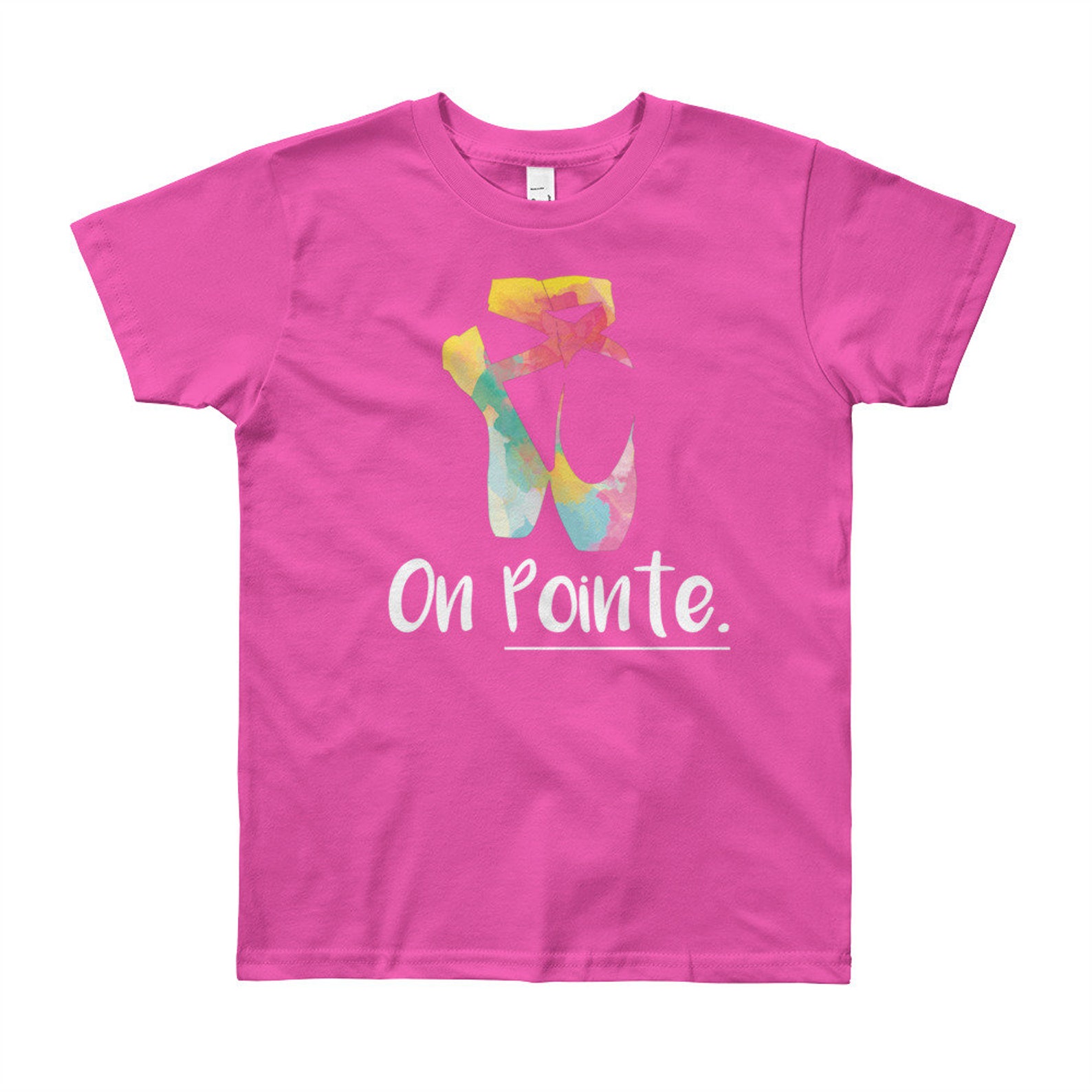 ballet pointe shoe kids t-shirt, cute ballet shirt, ballet shoe shirt, on pointe shirt, dancer shirt, classical dancer shirts, g