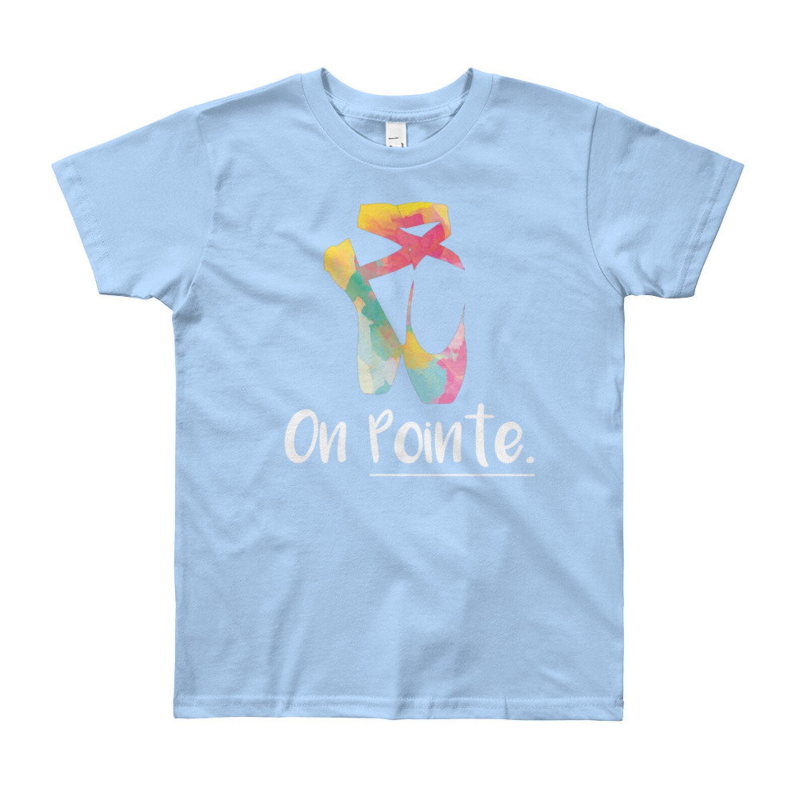 ballet pointe shoe kids t-shirt, cute ballet shirt, ballet shoe shirt, on pointe shirt, dancer shirt, classical dancer shirts, g