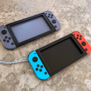 Switch Inspired Ornament for Gift Card or Instax Mini Photo Frame - Gift for Gamer, Throwback Gaming, Birthday, Holiday, Console, Graduation