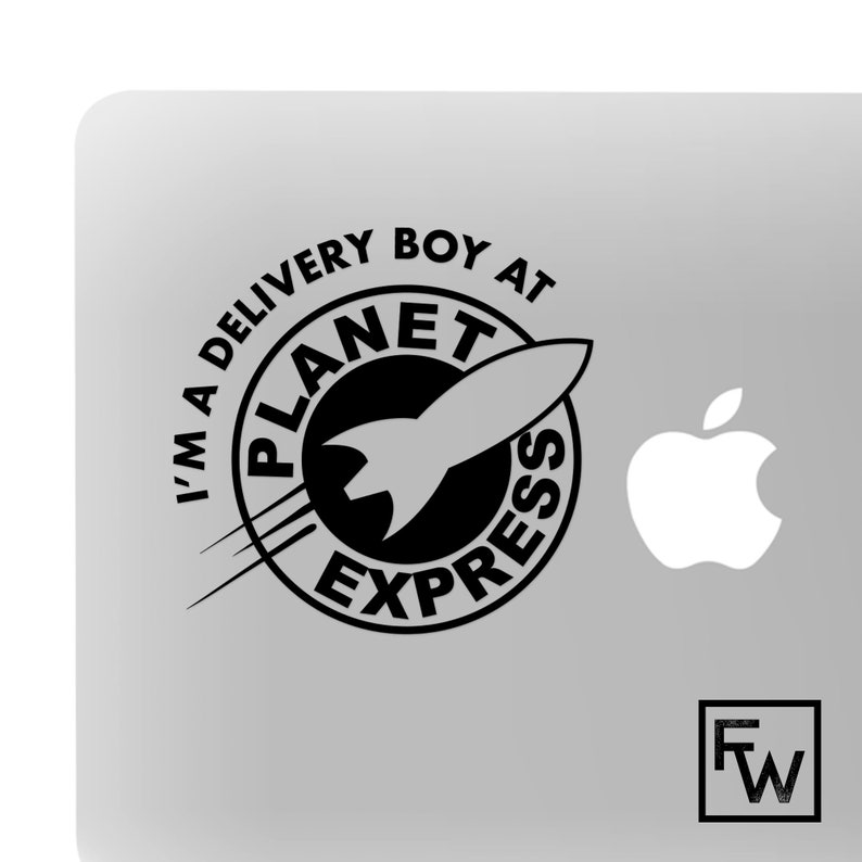 Essential Workers SUV for Cars Laptop Truck Packages Delivery I Deliver for Planet Express Vinyl Decal Mini Van Postal Service