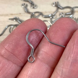 Surgical Steel French Hook Ear Wire 