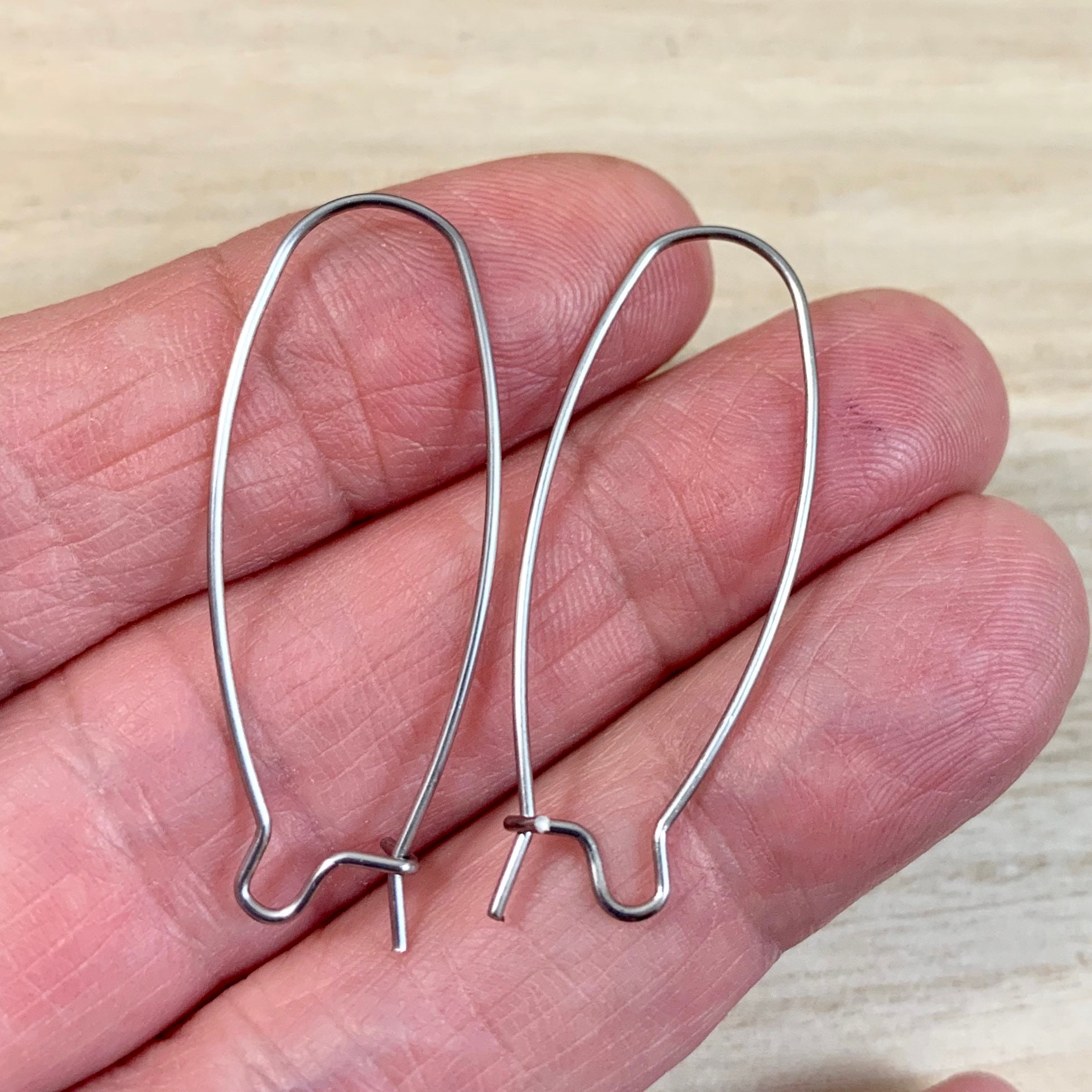 12 Pairs Stainless Kidney Wires Kidney Ear Wires Surgical Etsy