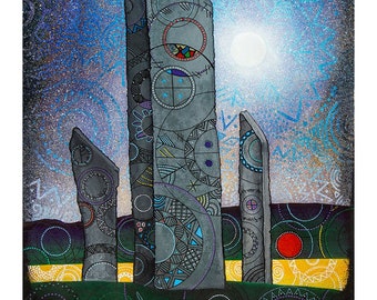 Pełnia Księżyca nad Stenness