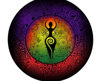 Goddess Bumper Stickers 10cm