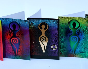 Set of 5 Divine Feminine: Size A6