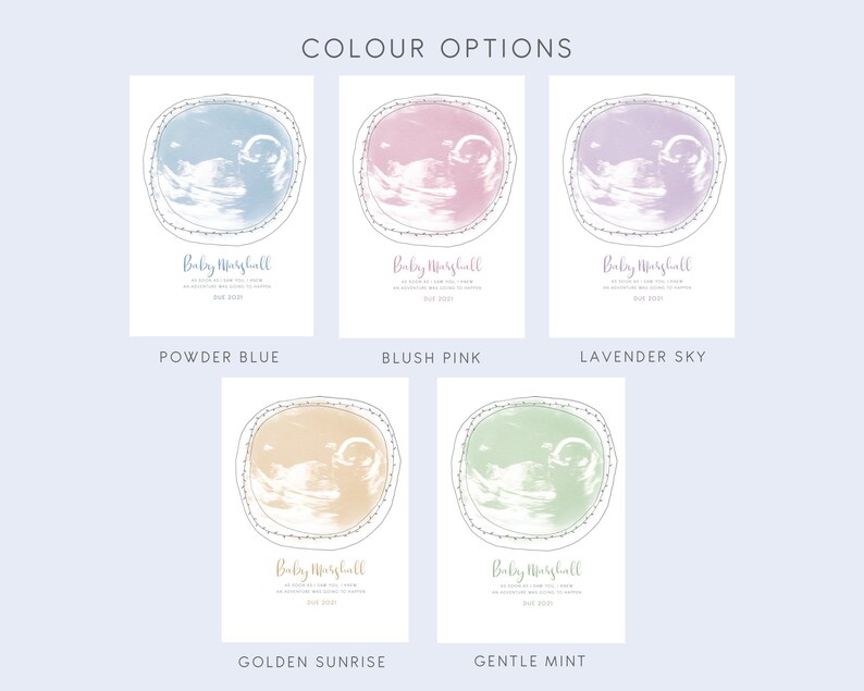 Ultrasound Keepsake Baby Scan Keepsake New Mum Gift Baby Etsy UK