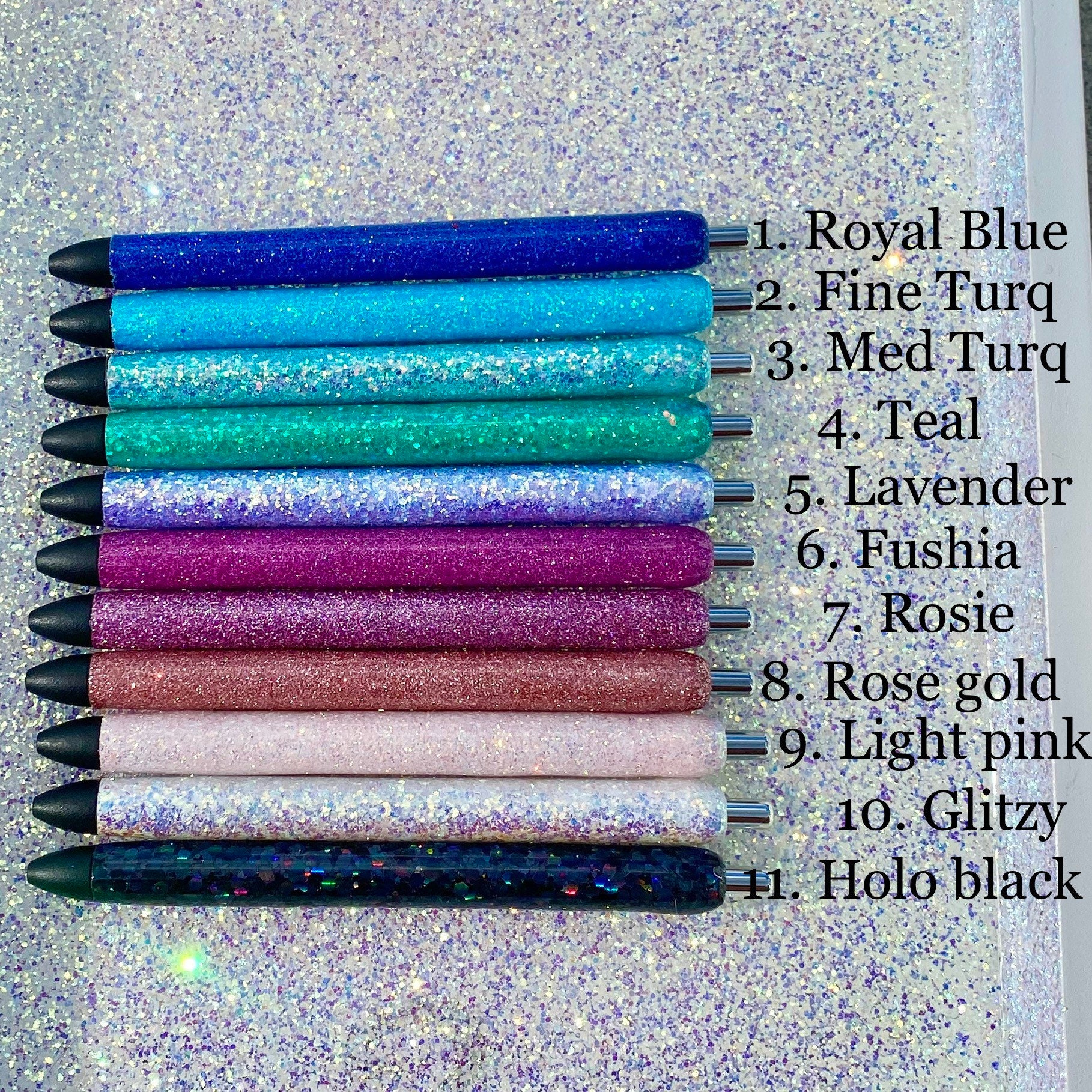 Glitter Gel Pens – Resin Gel Pen – Cheetah Mix – Inkjoy Refillable Pens -  The Painted Turtle