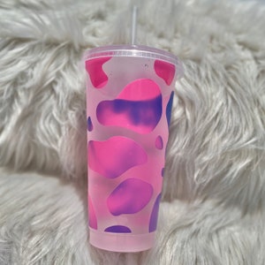 Cow Spot Color Changing Cold Cup