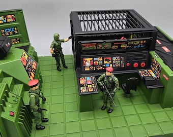 G.I. Joe Custom 1:12 Scale 3D Print Military Combat Jet With Box