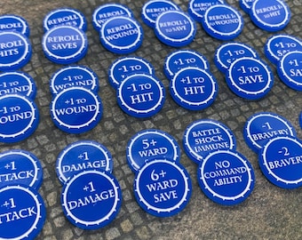 Conjunto de hechizos, poderes psíquicos y habilidades para juegos de mesa de WH/AOS