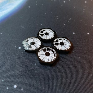 X-wing 2.0 Acrylic Fuse Tokens
