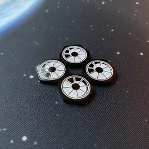 X-wing 2.0 Acrylic Fuse Tokens image 1