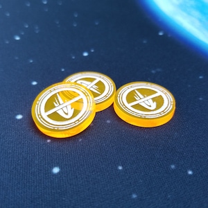 X-wing 2.0 Acrylic Disarm Tokens