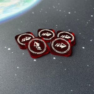 X-wing 2.0 Acrylic Strain Tokens