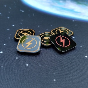 X-wing 2.0 Acrylic Charge Tokens