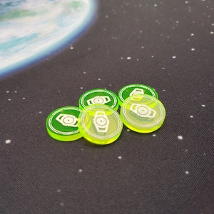 X-wing 2.0 Acrylic Calculate Tokens