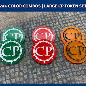 Grote commandopunt-tokens voor WH/AOS