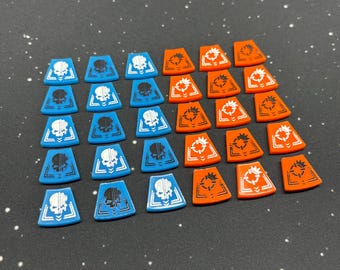 Ensemble Dissimulation/Engagement (30 jetons) pour Kill Team v3