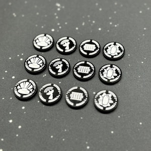 Mission Marker-tokenset voor Kill Team v3