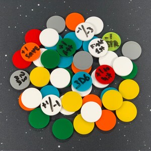 Tokenset trocken abwischbar 23 mm
