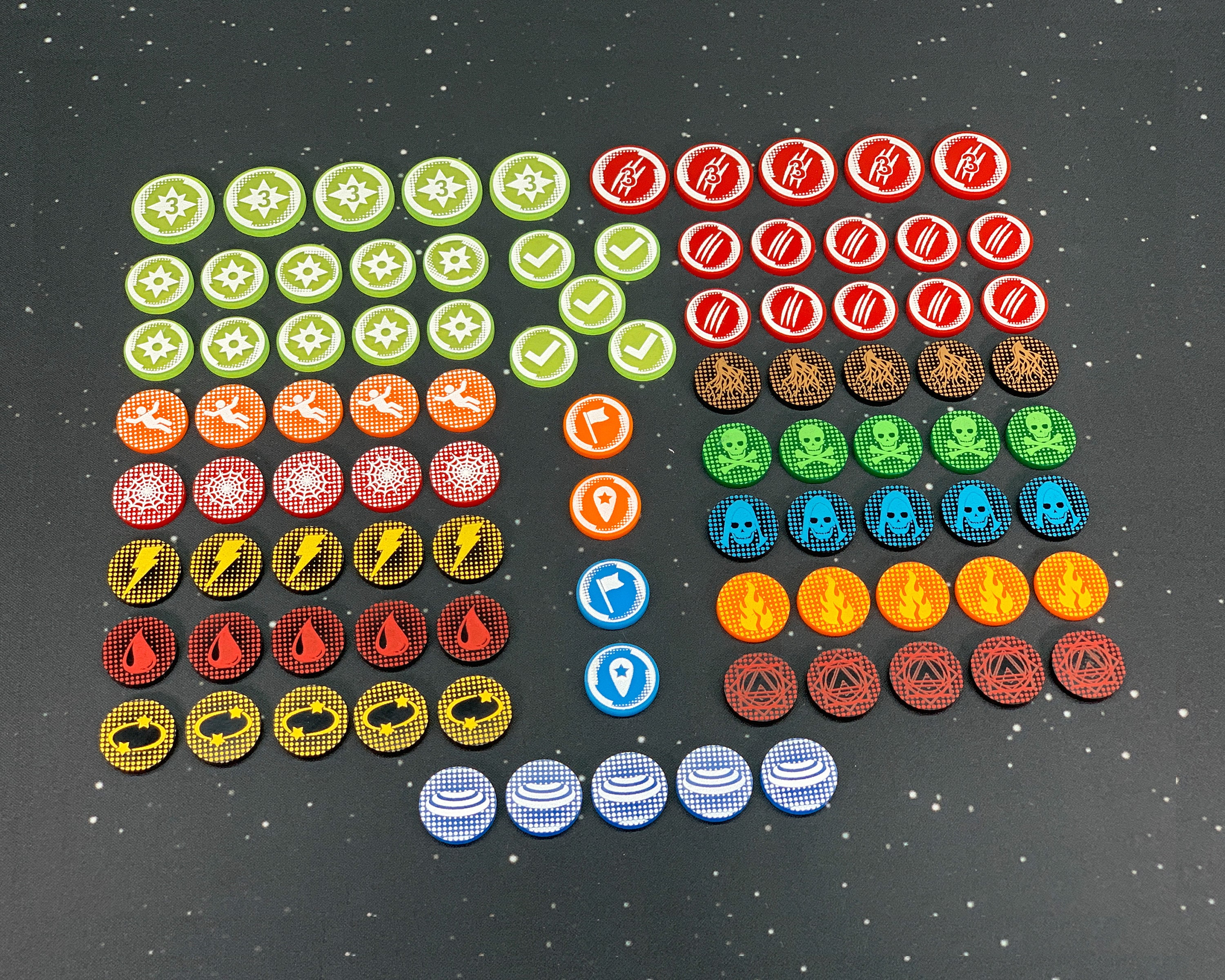 Single Player Token Set for Marvel Crisis Protocol - Etsy