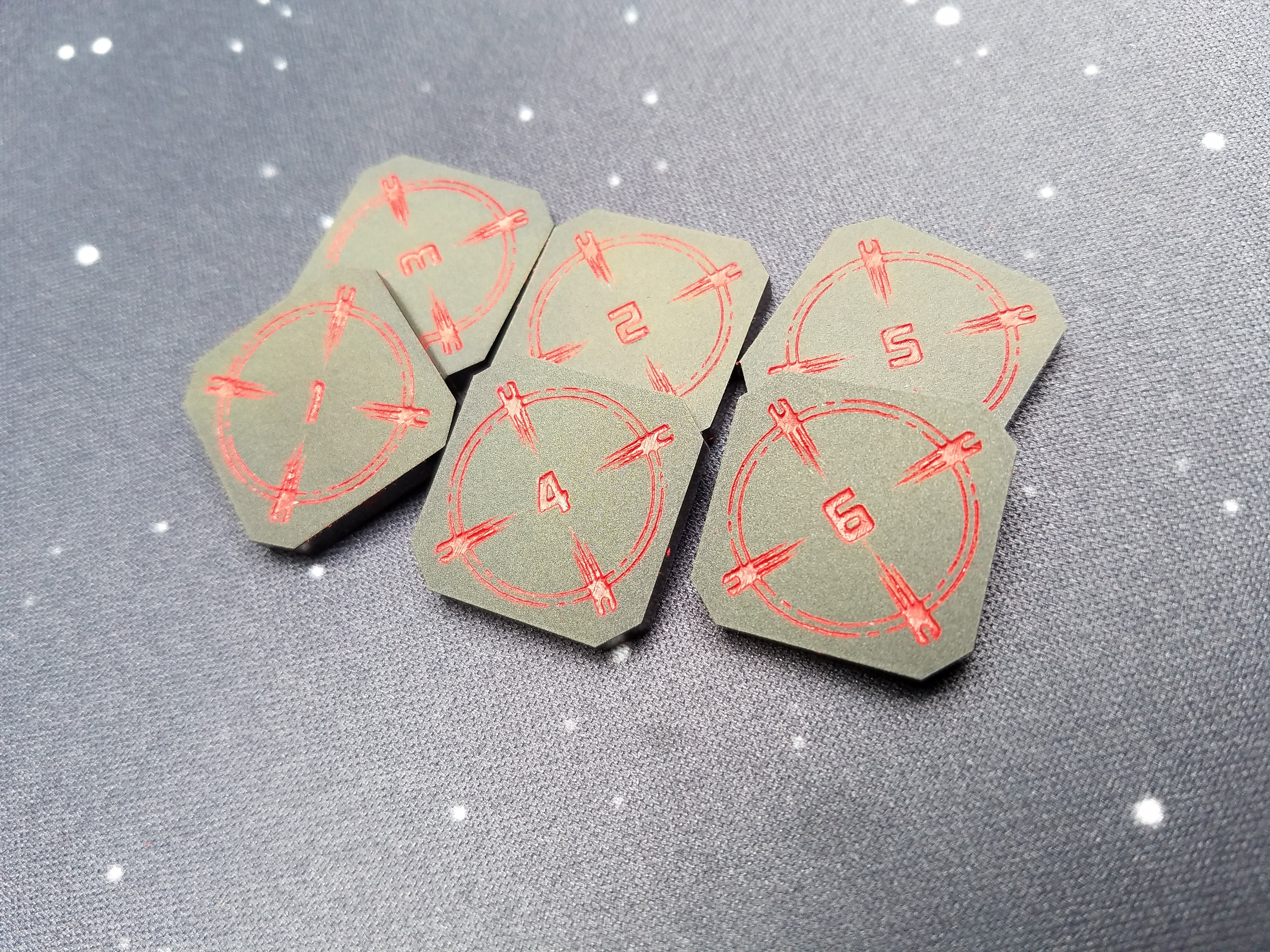 Xwing 2.0 Acrylic Target Locks Etsy