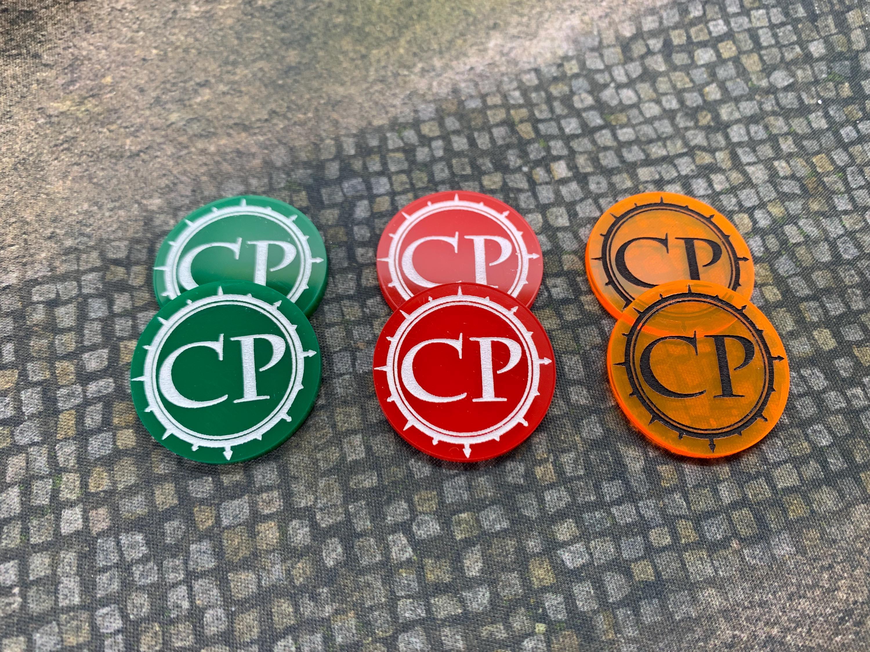 Large Command Point Tokens for WH/AOS - Etsy