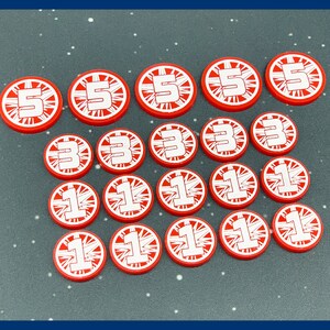 Alternative Damage Token Set for Shatterpoint SW
