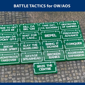 Battle Tactics for OW WH/AOS