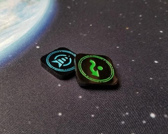 X-wing 2.0 Acrylic Evade/Cloak Tokens (2)