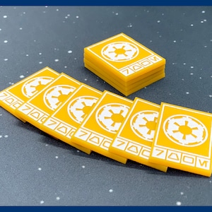 SW Theme Empire/Imperial Acrylic Currency/Credits Tokens