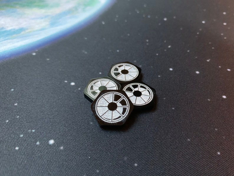 X-wing 2.0 Acrylic Fuse Tokens image 2