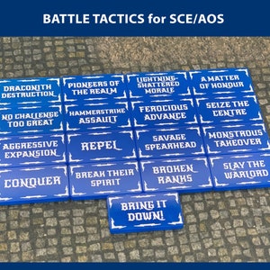 Battle Tactics for SCE WH/AOS